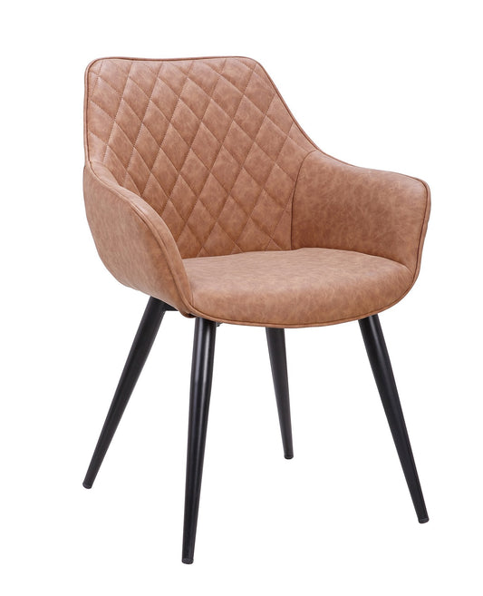 Ex Display - George Plywood Dining Chair - Brown