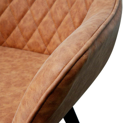 Ex Display - George Plywood Dining Chair - Brown