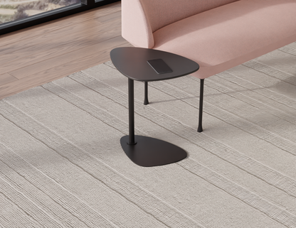 Fringe Side Table - Black