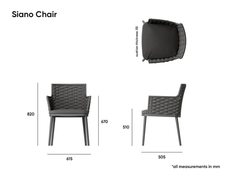 Siano Outdoor Dining Chair