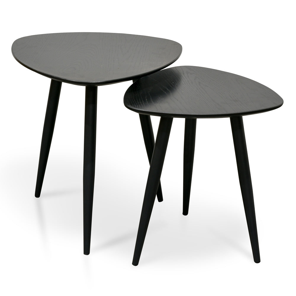 Eirikur Set of Side Table - Black
