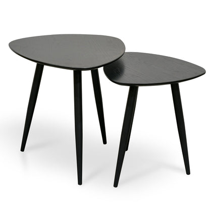 Eirikur Set of Side Table - Black