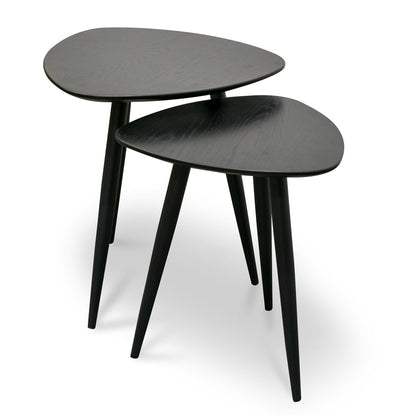 Eirikur Set of Side Table - Black