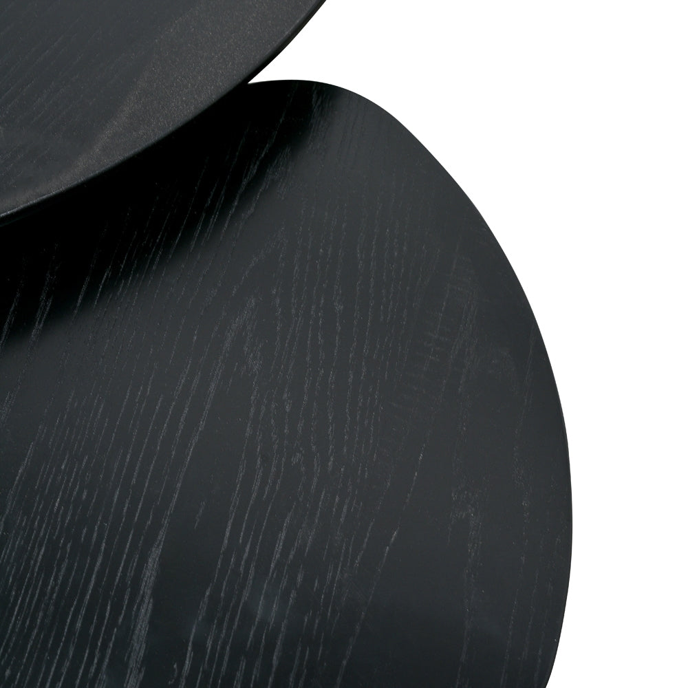 Eirikur Set of Side Table - Black