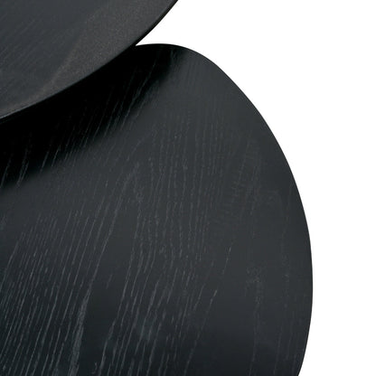 Eirikur Set of Side Table - Black