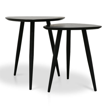 Eirikur Set of Side Table - Black
