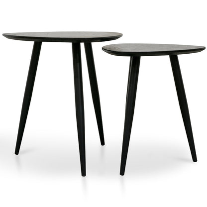 Eirikur Set of Side Table - Black