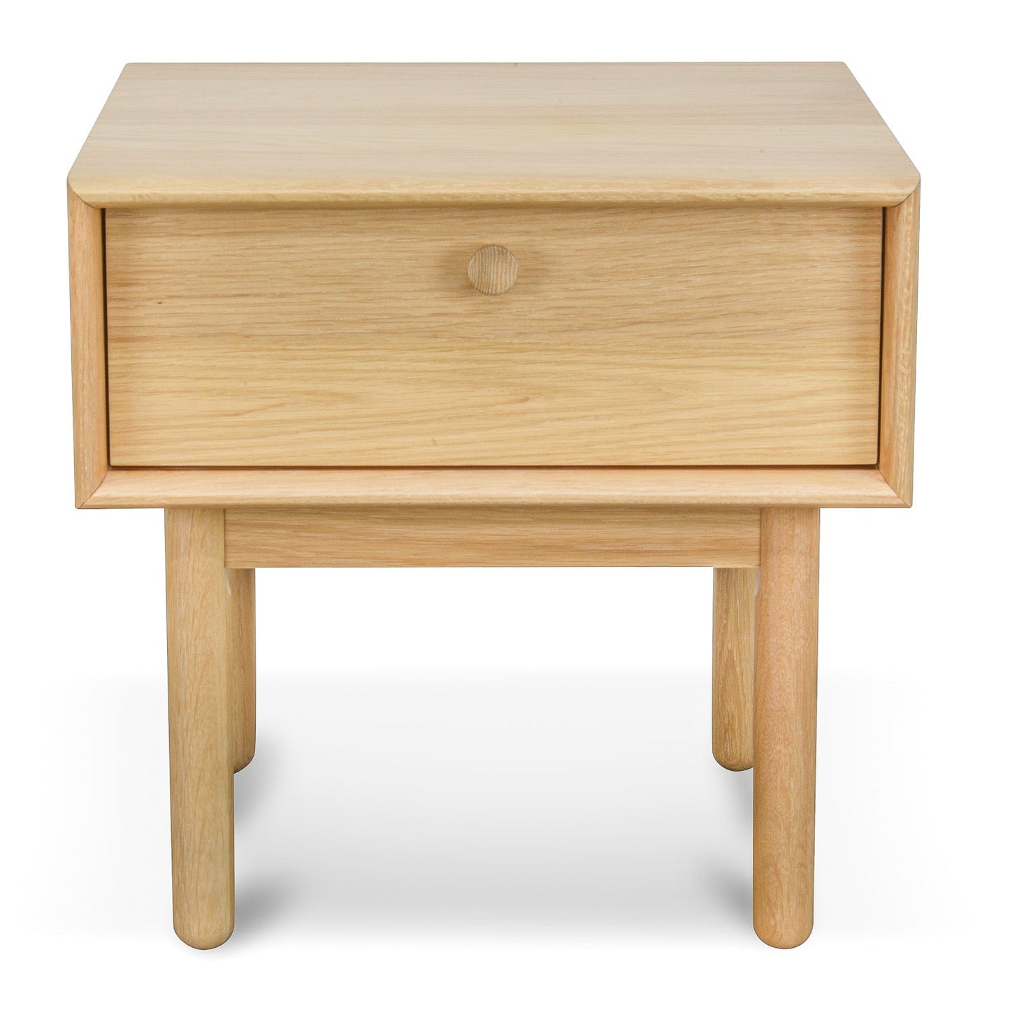 CST370-VN Lamp Side Table with Drawer - Natural