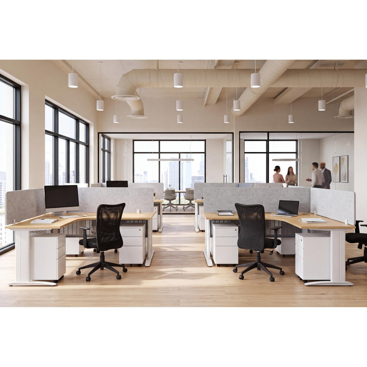 Summit Corner Workstation – office setting