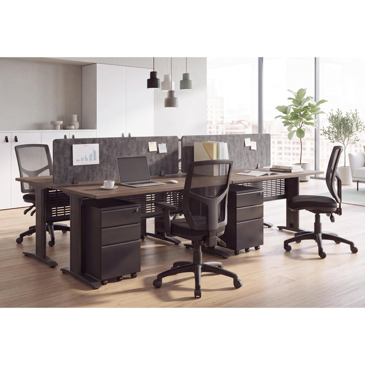 Summit Straight Office Desk – office setting