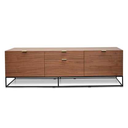 180cm Entertainment TV Unit - Walnut