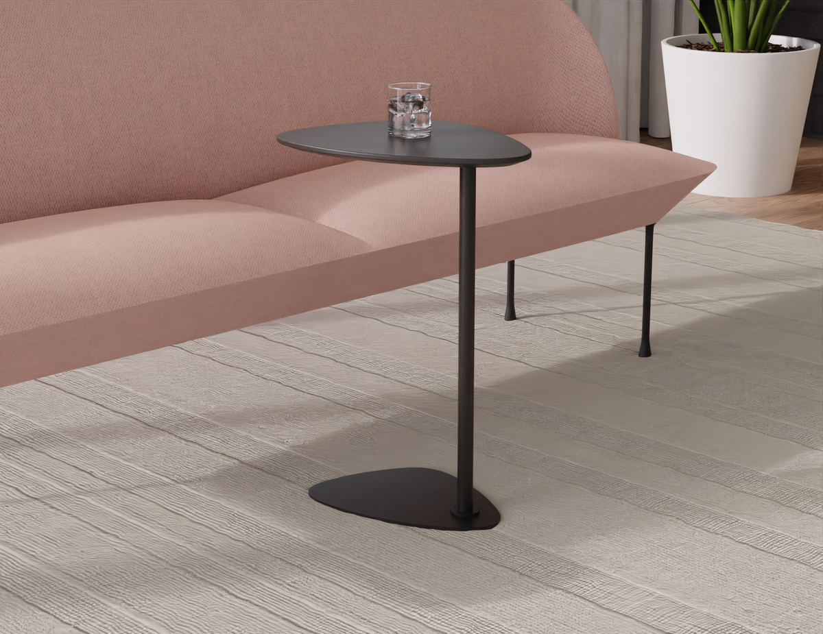 Fringe Side Table - Black