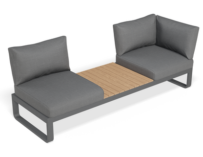 Fino With Sofa Tray Outdoor Modular Sofa