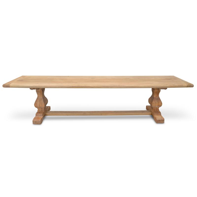 Titan 2m Reclaimed ELM Wood Bench - Natural