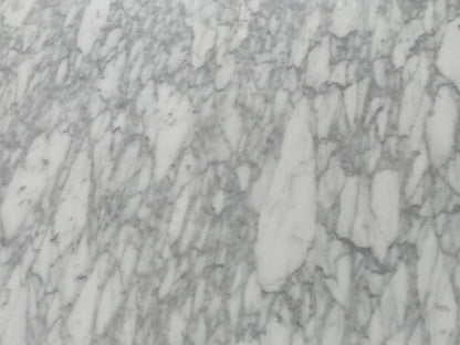 Tulip 90cm Round Marble Dining Table - Eero Saarinen - Aluminium