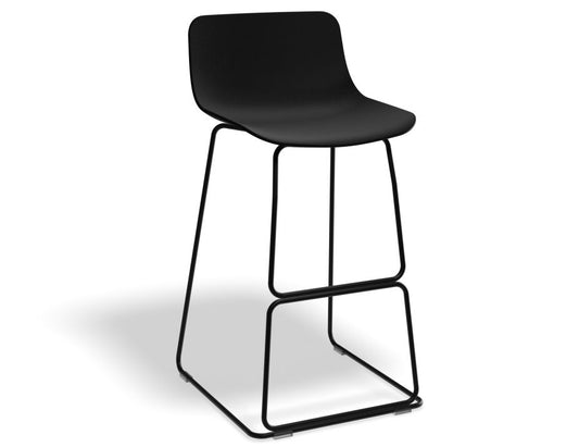 Umbria Stool - Black - Black Shell