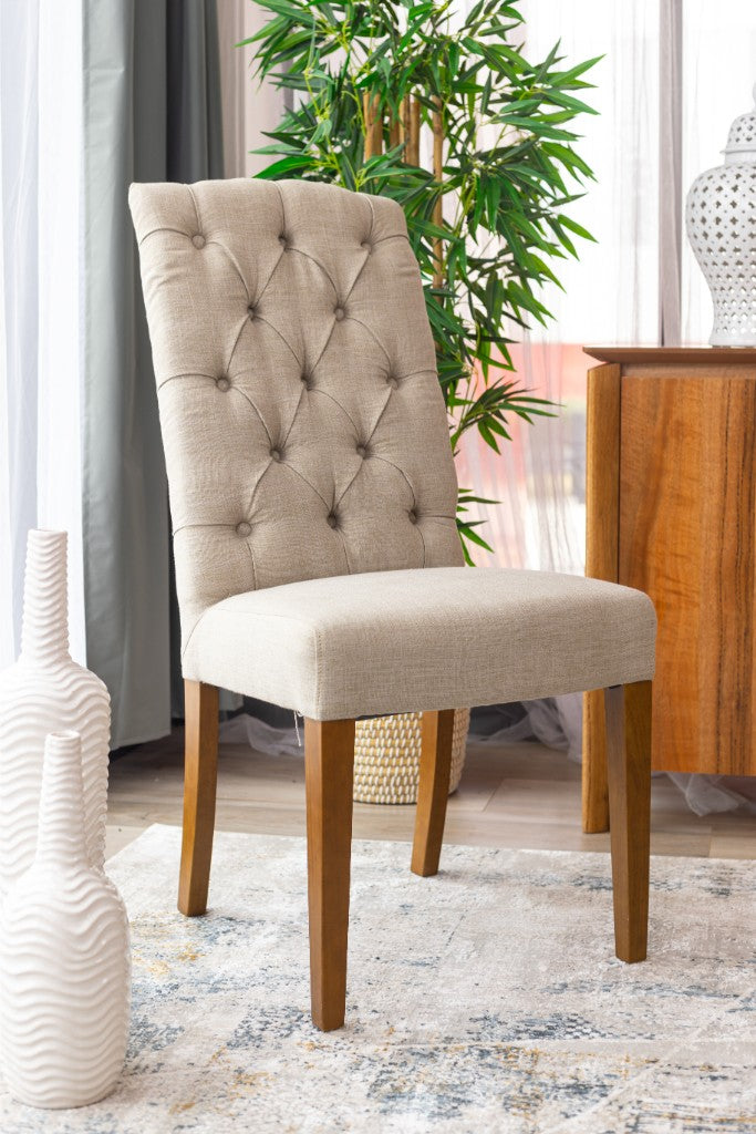 Felice Cafe Dining Chair - Beige