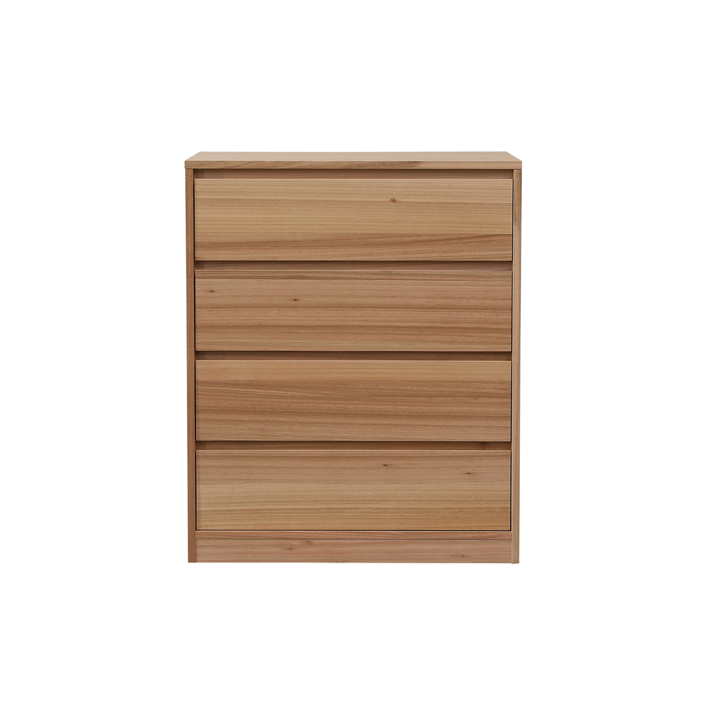 Brayden Drawer Messmate Timber Tallboy - Natural