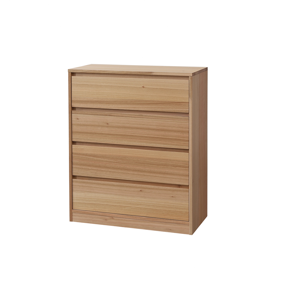 Brayden Drawer Messmate Timber Tallboy - Natural