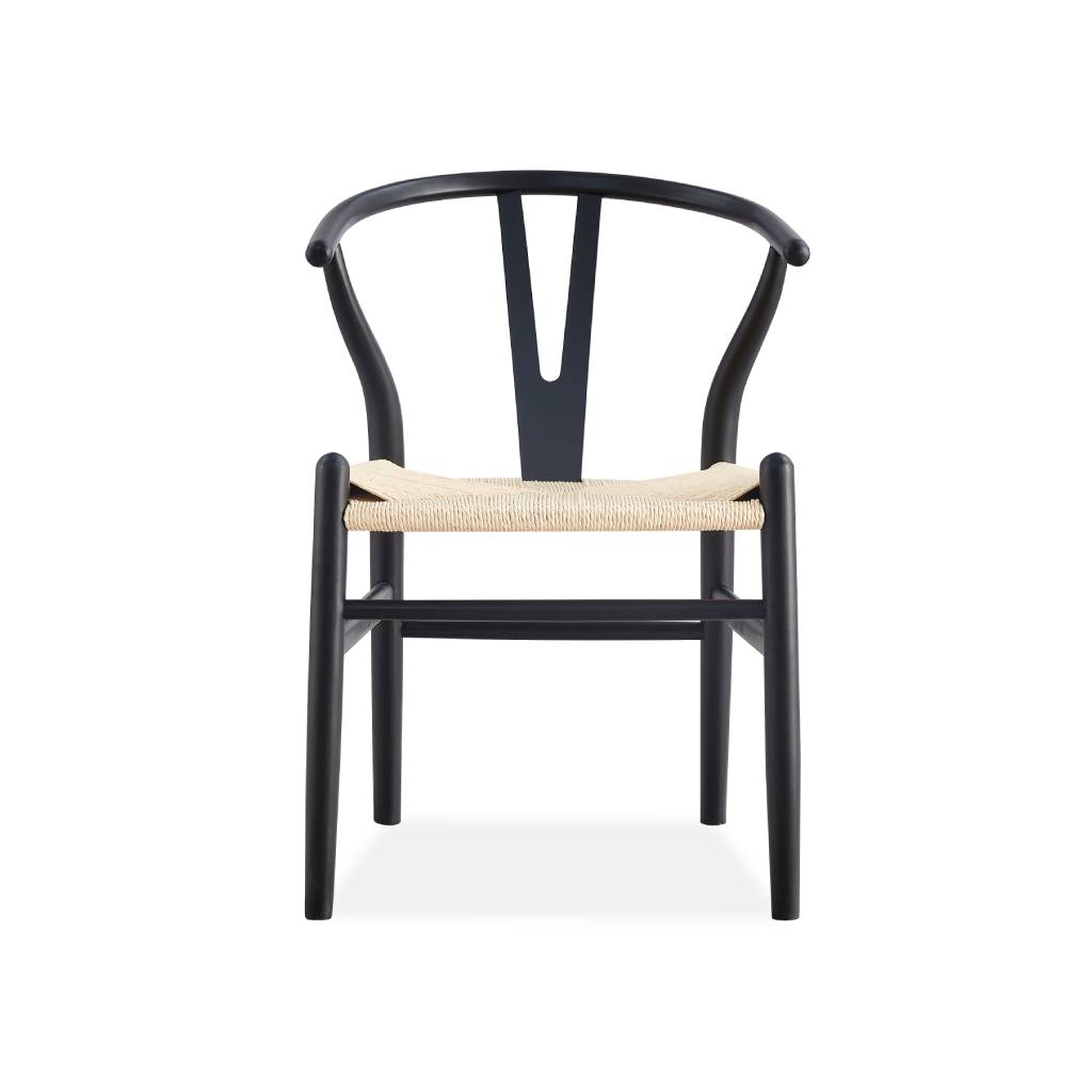 Replica Hans Wegner Arc Wishbone Dining Cafe Chair