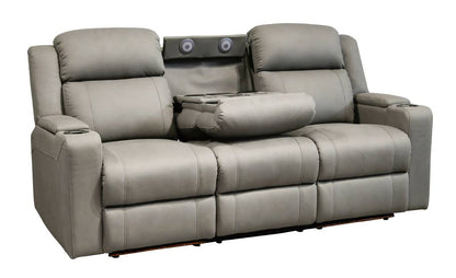 Academy Fabric 3-Seater Lounge with Multifunctional Tray
