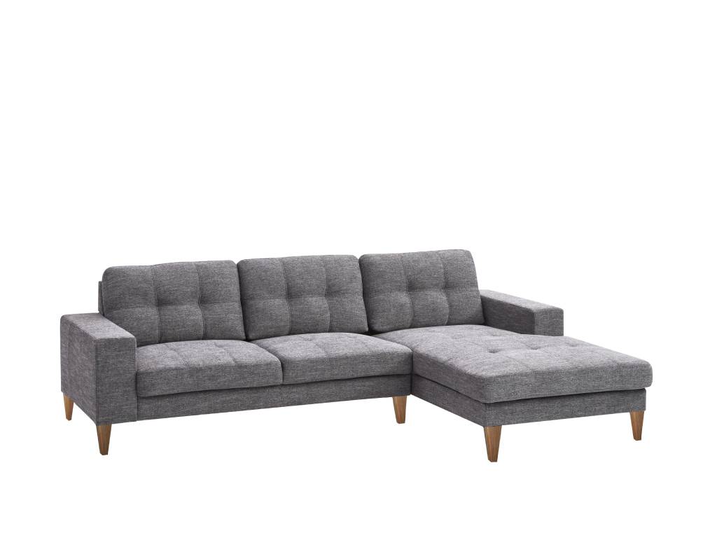 Vanja 2 Seater Fabric Sofa with Chaise