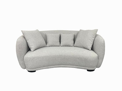 Annika Boucle Fabric Sofa