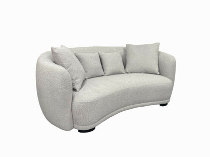 Annika Boucle Fabric Sofa