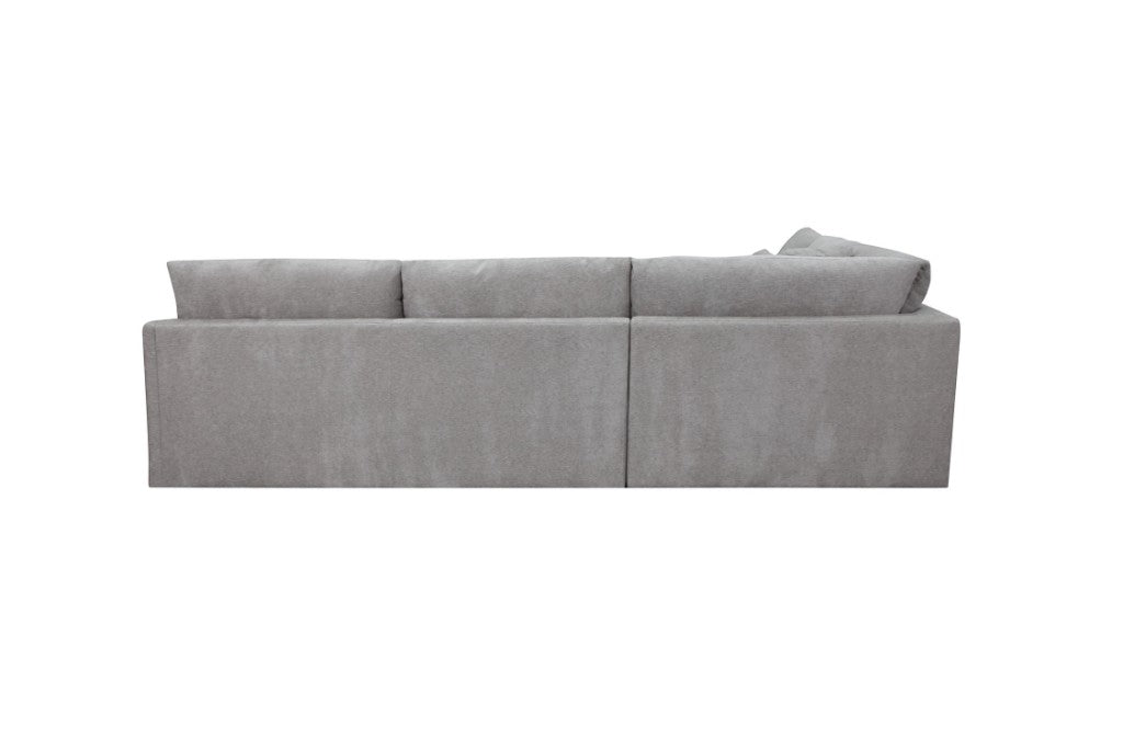 Loft Corner Modular Fabric Sofa Lounge - Ice