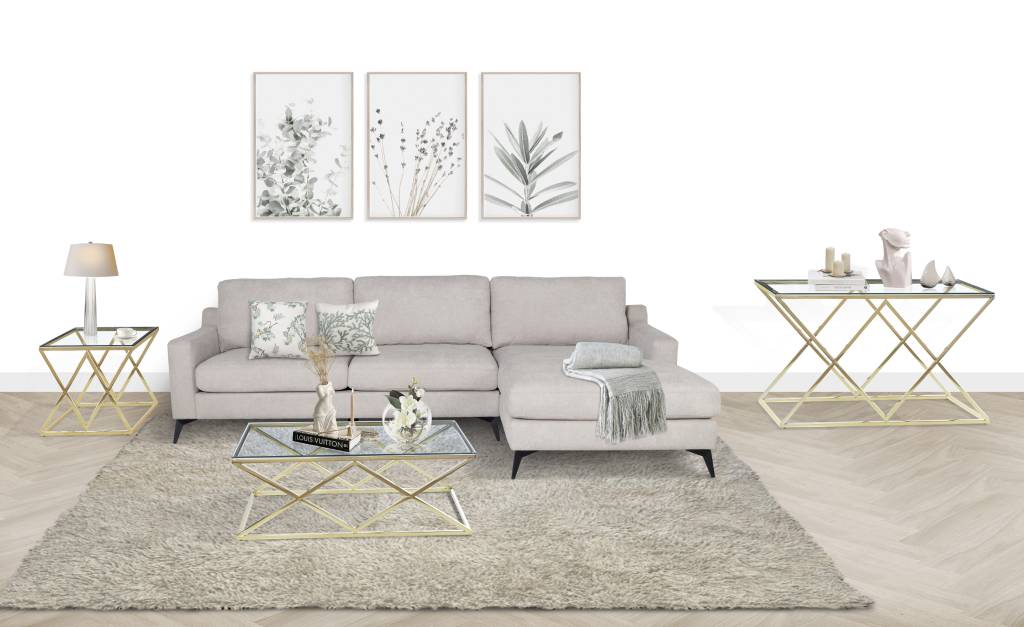 Woodbridge 2-Seater with Reversible Chaise