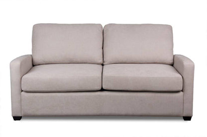 Zoe 2 Seater Double Sofa Bed with Mattress - Taupe