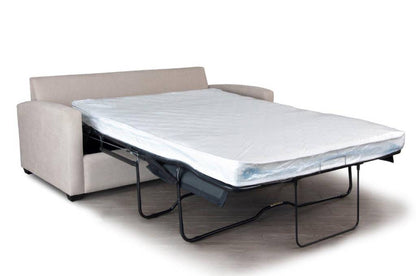 Zoe 2 Seater Double Sofa Bed with Mattress - Taupe