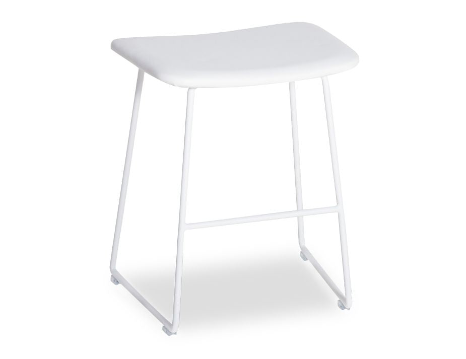 Winnie Low Stool - Leather