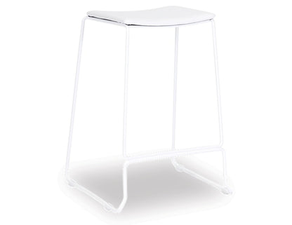 Ardent Stool with Pad - Steel Frame