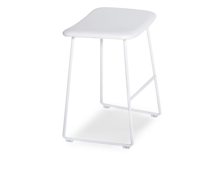 Winnie Low Stool - Leather