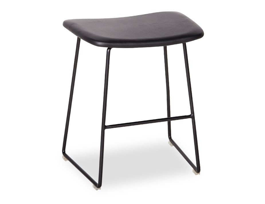 Winnie Low Stool - Leather