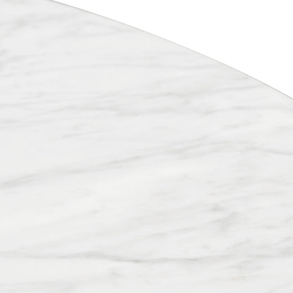 Zodiac 1.5m Round Marble Dining Table - Black