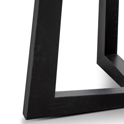 Zodiac 1.5m Round Marble Dining Table - Black